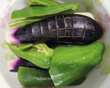 砂糖なし！レンジでナスとピーマンの煮浸し作り方1写真