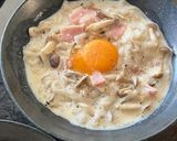 糖質0麺カルボナーラ(糸こんにゃくでも)作り方6写真