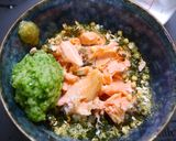 簡単!冷やし銀鮭茶漬け おろし胡瓜添え作り方4写真