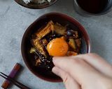 焼肉のタレで簡単【レンチンなすユッケ】作り方7写真