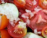 夏野菜とバジルのパン粉焼き作り方4写真