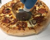 アイスクリームフォンデュピザ作り方13写真