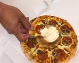 アイスクリームフォンデュピザ作り方15写真