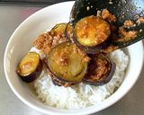 切るのは茄子だけ・超簡単!麻婆茄子丼作り方15写真
