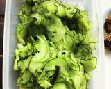 簡単 きゅうりとサザエの麺つゆ和え 作り方2写真
