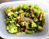 簡単 きゅうりとサザエの麺つゆ和え 作り方4写真