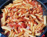 チキンペンネ作り方5写真