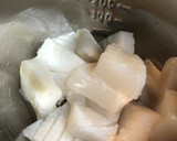 夏野菜とイカの青しそソース炒め作り方4写真