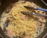 10分で簡単！山芋の豆乳クリームパスタ作り方5写真