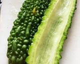 ゴーヤとサバの水煮缶☆健康夏サラダ♬作り方1写真