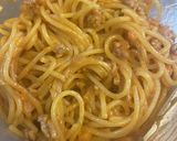 レンジで簡単♪ミートソーススパゲティ作り方8写真