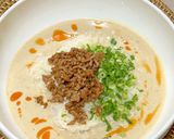 簡単豆乳坦々そうめん作り方5写真