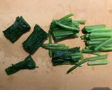 Tofu/Komatsuna salad作り方10写真