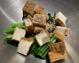 Tofu/Komatsuna salad作り方11写真