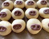 シュウマイパン・ブタのちぎりパン作り方8写真