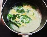 小松菜と卵のかんたん味噌汁作り方5写真