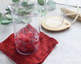 飲む果実酢でいちごとバナナの美肌ドリンク作り方2写真