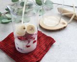 飲む果実酢でいちごとバナナの美肌ドリンク作り方3写真