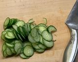きゅうりとかにかまの酢の物作り方1写真