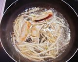 もやしと焼餃子のかんたん味噌汁作り方4写真