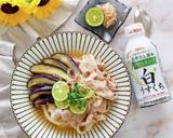 ナスと豚肉の冷しゃぶうどん作り方4写真