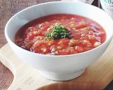 防災食ガスパチョ★ミキサー不要★ピーマン作り方7写真