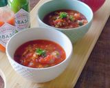 防災食ガスパチョ★ミキサー不要★ピーマン作り方8写真