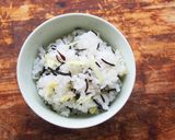 塩吹ひじきと生姜ご飯作り方3写真