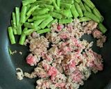 牛肉とインゲンの塩バター炒め作り方4写真