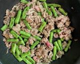 牛肉とインゲンの塩バター炒め作り方5写真