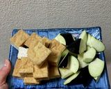 厚揚げと茄子の甘酢炒め作り方1写真