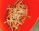 もやしのバジルごま油ポン酢作り方1写真