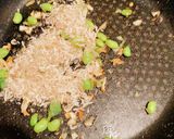 桜えび、枝豆、レタスのチャーハン作り方4写真