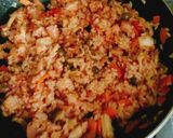 シーフードトマトリゾット風チーズ焼き作り方4写真