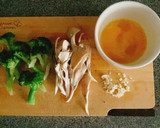 トマト缶クレイジーソルトで、野菜と卵炒め作り方1写真