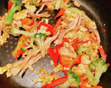 トマト缶クレイジーソルトで、野菜と卵炒め作り方4写真