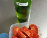 冷たいトマトの一品作り方2写真
