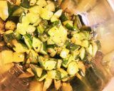 きゅうりトマトの大量消費！サラダ作り方4写真