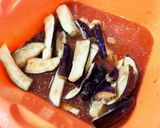 レンジ茄子の大葉のせ作り方4写真