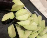 中華用 揚げナスの下ごしらえ＆冷凍保存作り方1写真