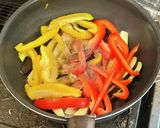 パプリカと茄子のカレー炒め作り方2写真