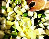夏野菜のトマトカップ焼き作り方3写真