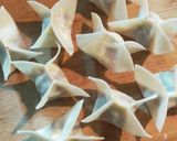 餃子の皮のミートボール包み作り方3写真