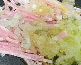 ピーマンとベーコンのチーズオムレツ作り方1写真