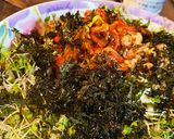 キムチ豆腐納豆の海苔鰹サラダ作り方2写真