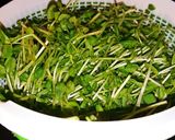 豆苗のレモンオリーブオイルつゆ和え作り方3写真