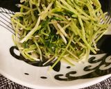 豆苗のレモンオリーブオイルつゆ和え作り方6写真