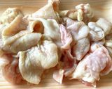 鶏皮が香ばしい！パリパリ・さくさくサラダ作り方2写真