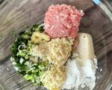☆青じそ豆腐のオイポンつくね☆作り方3写真