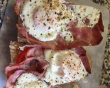 パンボートのBLTサンド　目玉焼きつき　作り方7写真